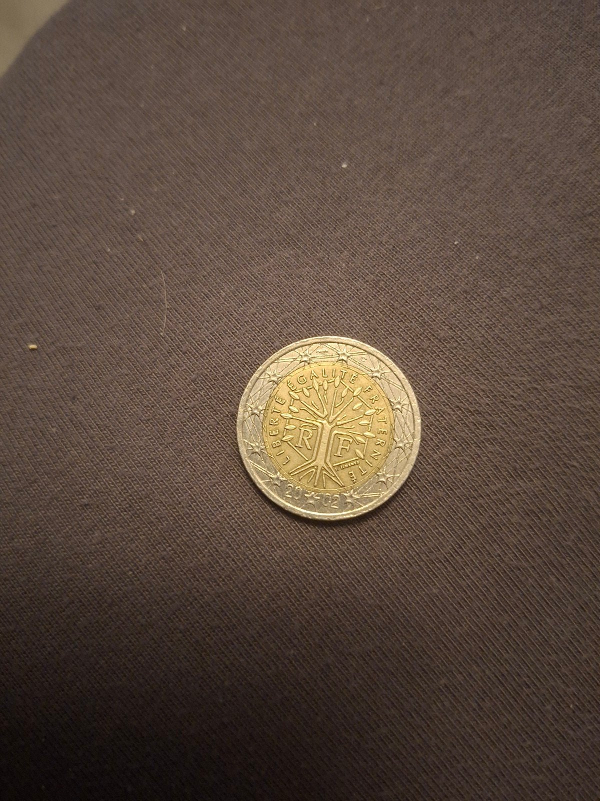 2 Euro munt Frankrijk 2002, Ophalen of Verzenden, Frankrijk, 2 euro, Losse munt