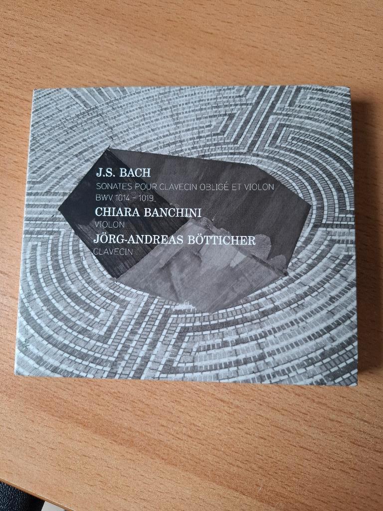 2CD J.S. Bach : Sonatas our clavecin oblige et violon, Ophalen of Verzenden, Barok, Zo goed als nieuw, Kamermuziek