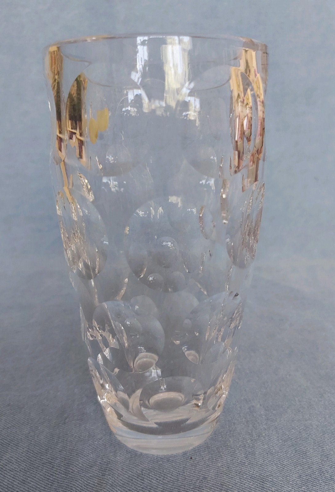 Mid-century Kristallen Nachtmann  vaas loodkristal, Ophalen of Verzenden