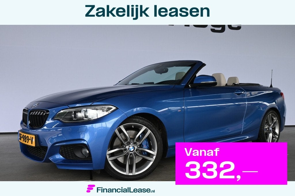 BMW 2 Serie Cabrio 220i High Executive M-Pakket! Automaat Na, Automaat, 1998 cc, Achterwielaandrijving, Gebruikt