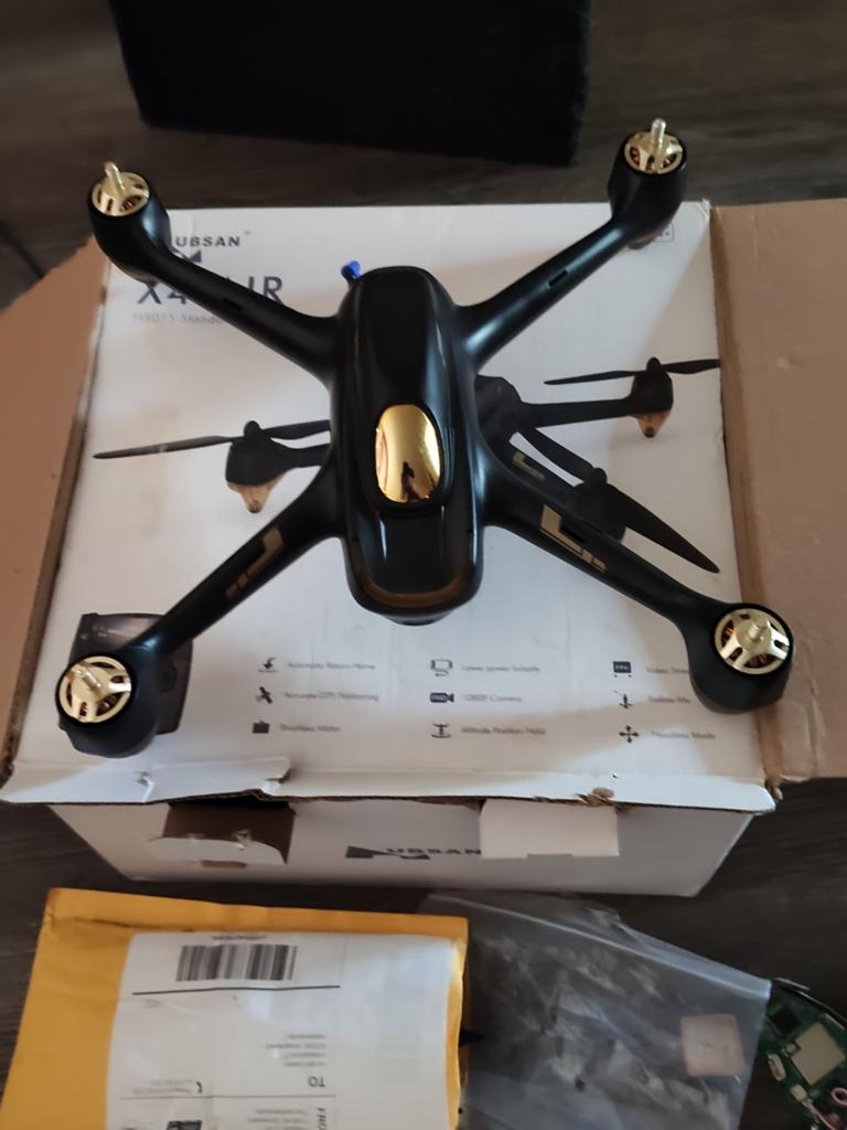 Hubsan X4 H501S Drone met extra onderdelen en accessoires, Gebruikt, Cameradrone, Hubsan, Ophalen of Verzenden