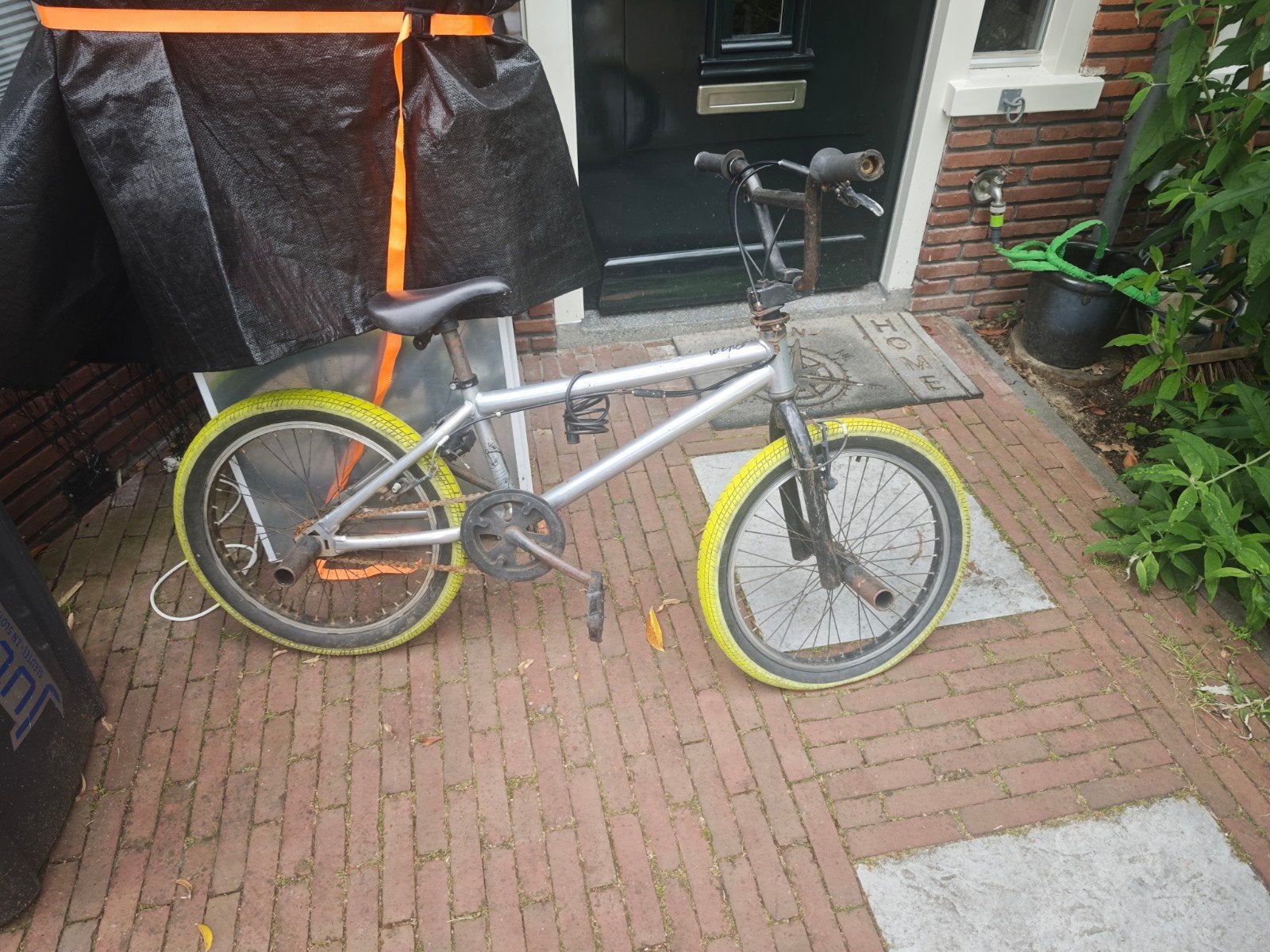 Mooi BMX model - band lek, overige functioneert prima, Ophalen, Gebruikt, 20 tot 24 inch