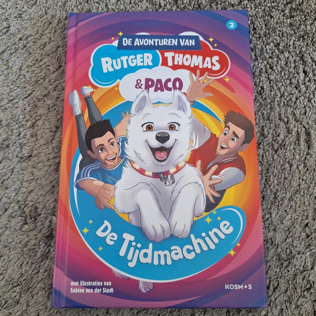 Rutger & Thomas & Paco - De Tijdmachine NIEUW, Fictie algemeen, Thomas van Grinsven; Rutger Vink, Nieuw, Ophalen of Verzenden