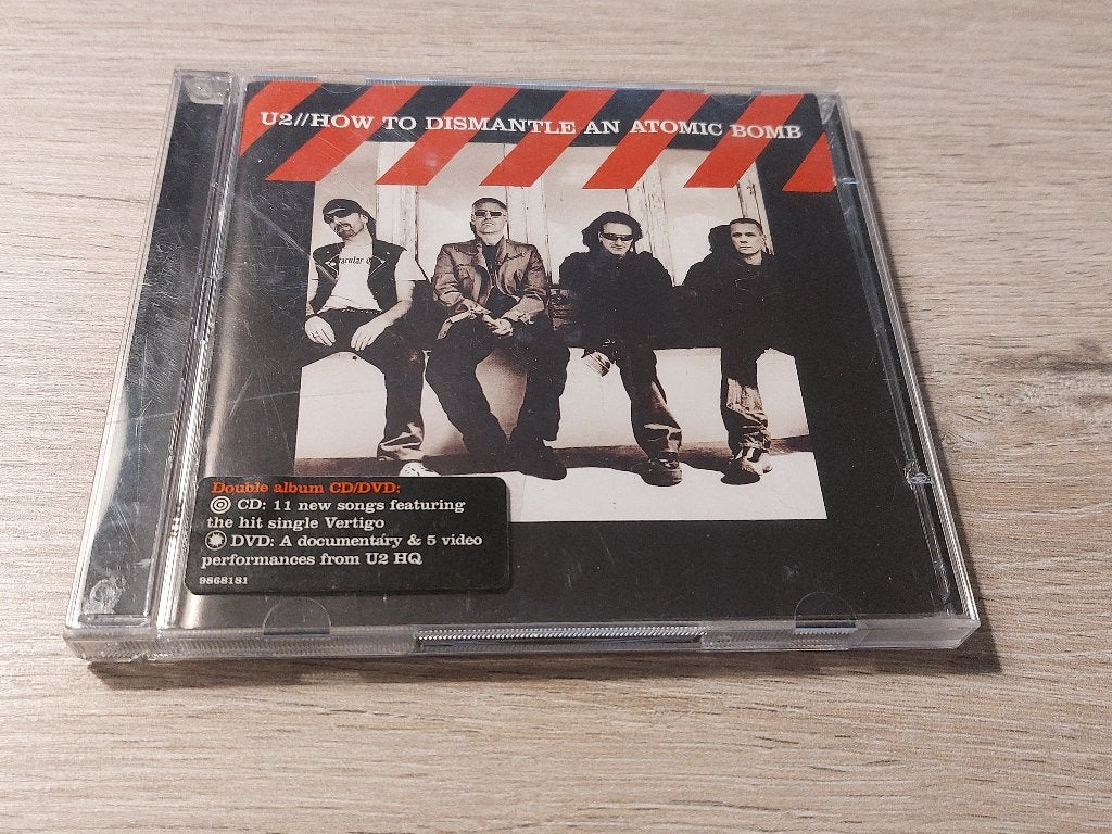 U2 - HOW TO DISMANTLE AN ATOMIC BOM (CD + DVD), Inclusief doosje, Ophalen of Verzenden, Zo goed als nieuw, Poprock