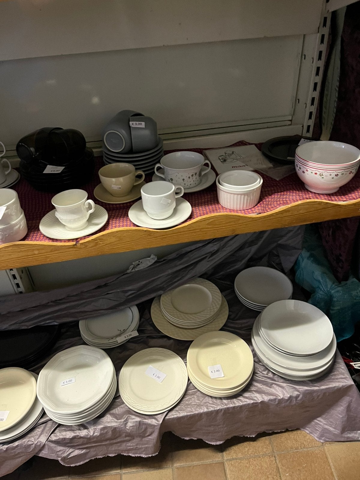 Partij keuken artikelen, servies bestek diverse, Ophalen