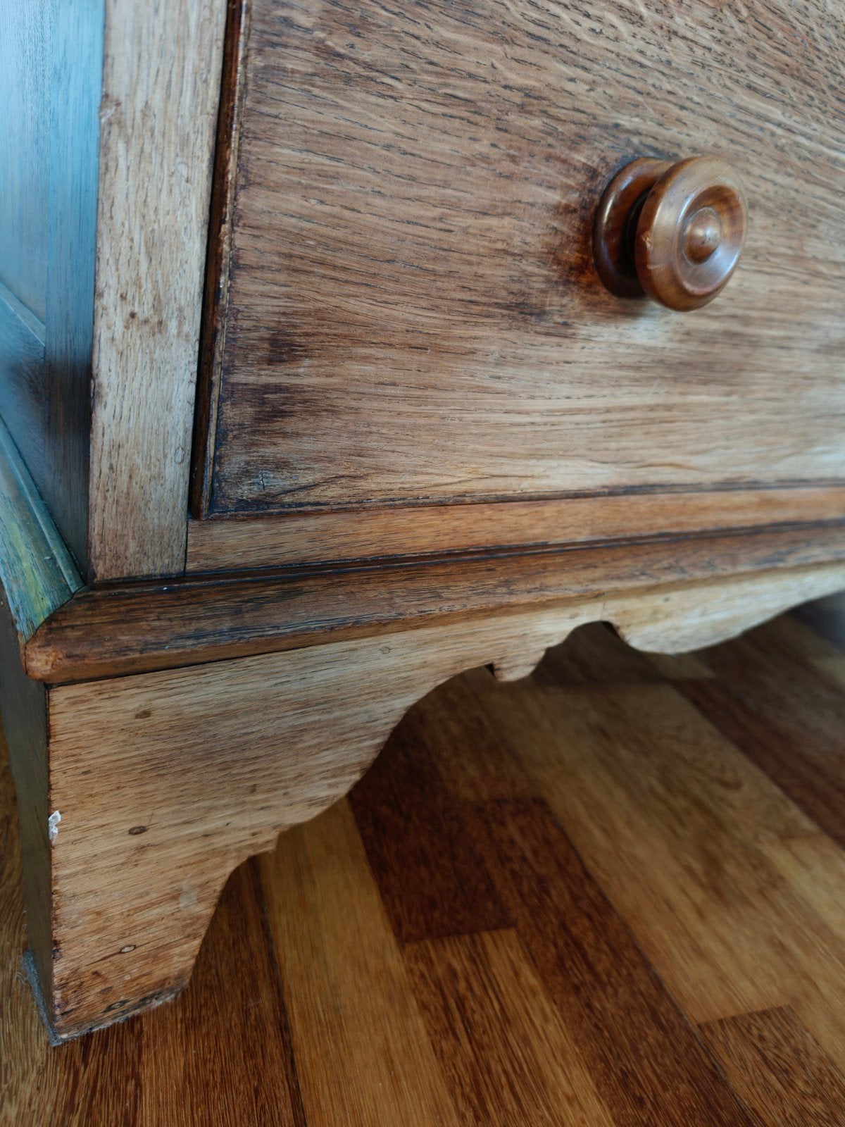 Engels eiken kabinet uit circa 1850, Ophalen of Verzenden