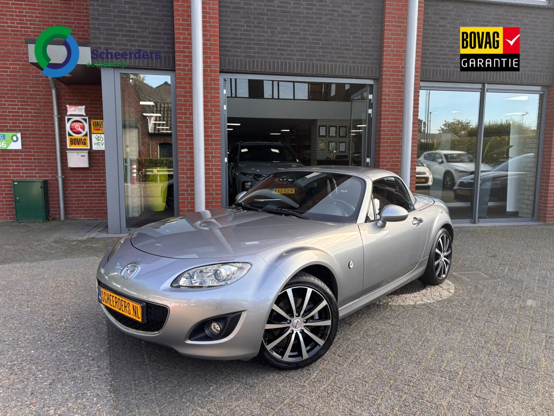 Mazda MX-5 Roadster Coupé,Recaro stoelen,1 jaar garantie 2., Auto's, 13 km/l, 12 maanden, Achterwielaandrijving, Gebruikt