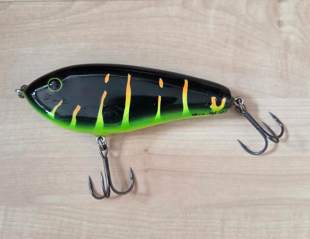 Otto Brons Bro-Glide jerkbait, Watersport en Boten, Hengelsport | Roofvissen, Ophalen of Verzenden, Zo goed als nieuw, Overige typen
