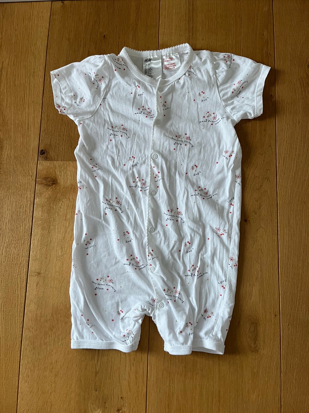 H&m zomer pyjama, Nacht- of Onderkleding, H&M, Nieuw, Verzenden