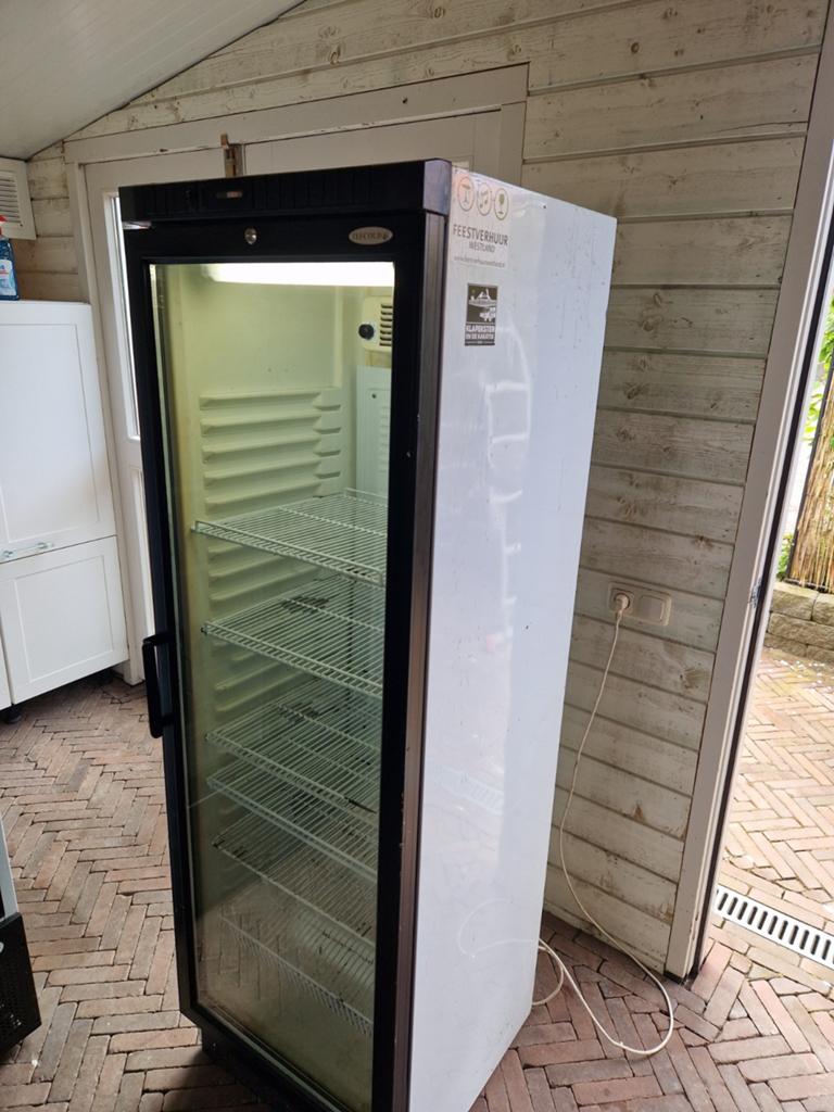 Glasdeur / bier  koelkast, Ophalen, Gebruikt, Overige merken