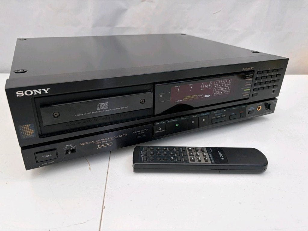 Sony CDP-338ESD high-end cd-speler, Ophalen of Verzenden, Gebruikt, Sony