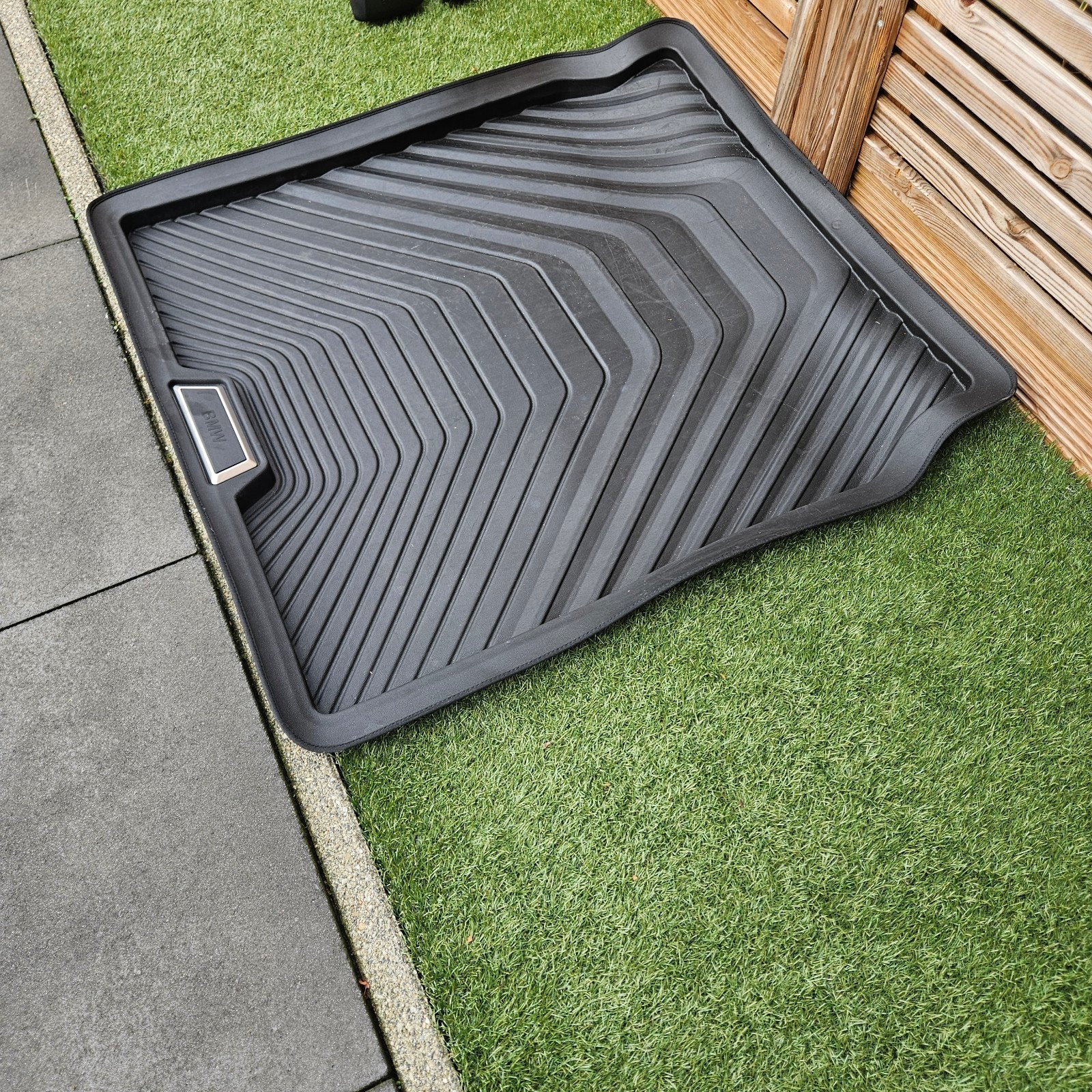 Originele rubberen BMW G20 G22 G80 G82 kofferbakmat, Ophalen, Gebruikt