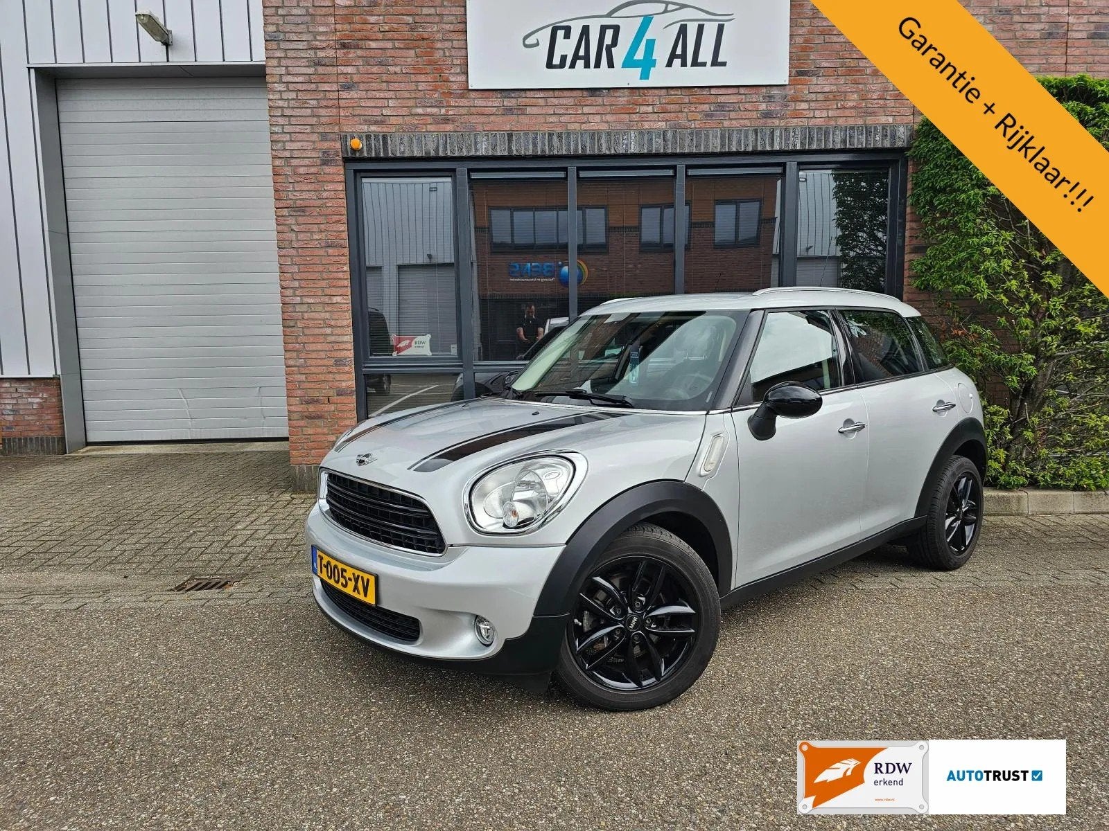 Mini 1.6 Countryman AUTOMAAT CLIMA CRUIS NAV, Auto's, Automaat, Stof, Gebruikt, Met garantie (alle)