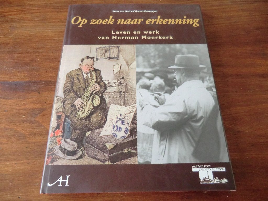 boek - Leven en werk van Herman Moerkerk / Den Bosch, Ophalen of Verzenden, Gelezen, Schilder- en Tekenkunst