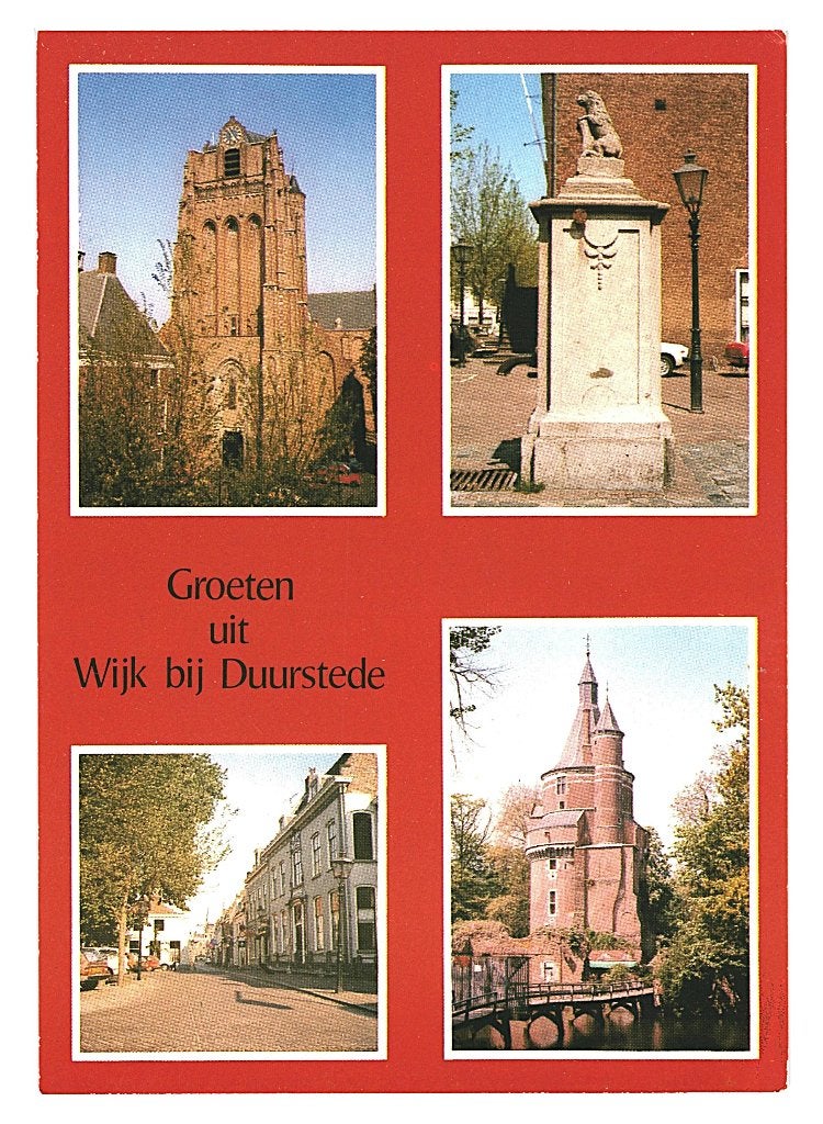 37601	Wijk bij Duurstede	 	 mooie oude kaart 	Onbeschreven, Ophalen of Verzenden, 1960 tot 1980, Ongelopen, Utrecht