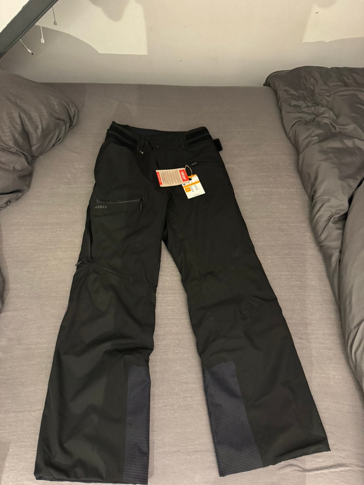 100% NIEUW! Skibroek heren wedze fr100 zwart, Ophalen of Verzenden, Nieuw, Heren, Broek