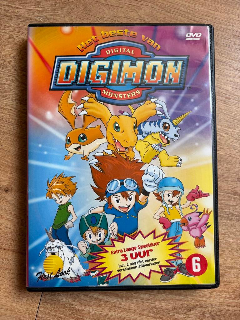 Het beste van Digital Digimon Monsters DVD - 3 uur kijkplezi, Cd's en Dvd's, Gebruikt, Tekenfilm, Anime (Japans), Ophalen of Verzenden