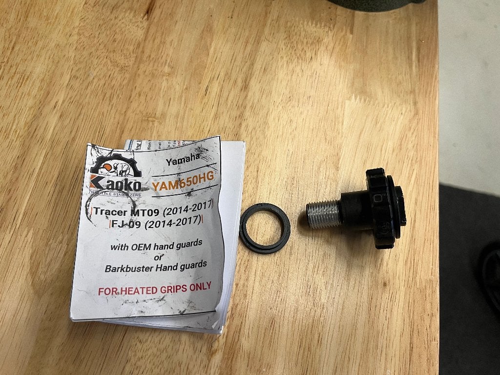 Kaoko YAM650HG cruise control voor Yamaha MT-09 Tracer 900, Ophalen of Verzenden, Gebruikt