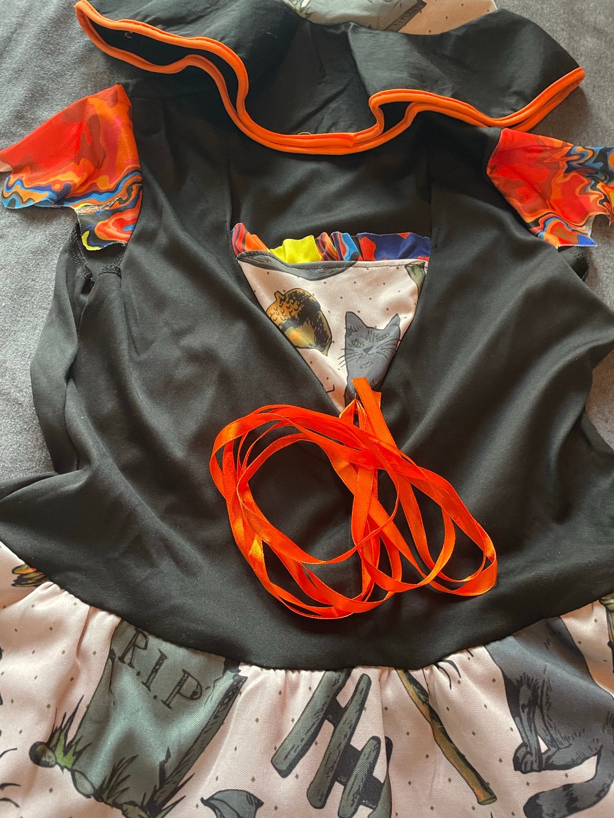 Halloween Heksenjurk met Hoed - Maat L/ XL, Kleding | Dames, Ophalen of Verzenden, Zo goed als nieuw, Maat 42/44 (L), Halloween