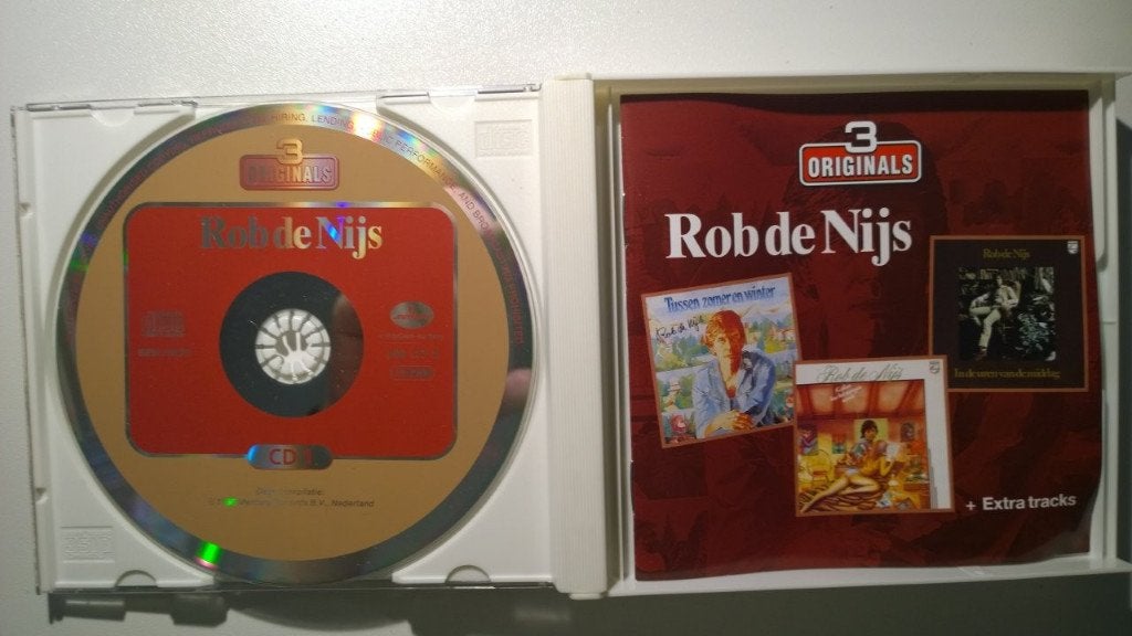 Rob de Nijs - 3 Originals, Ophalen of Verzenden, Zo goed als nieuw, Pop, Album