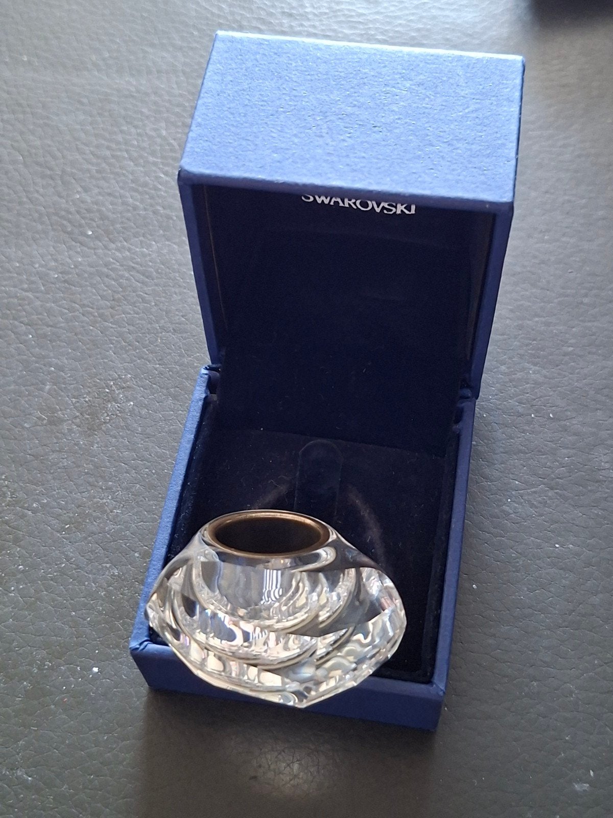 swarovski ring super mooi, Sieraden, Tassen en Uiterlijk, Ringen, Verzenden, Dame, Zilver, Zilver