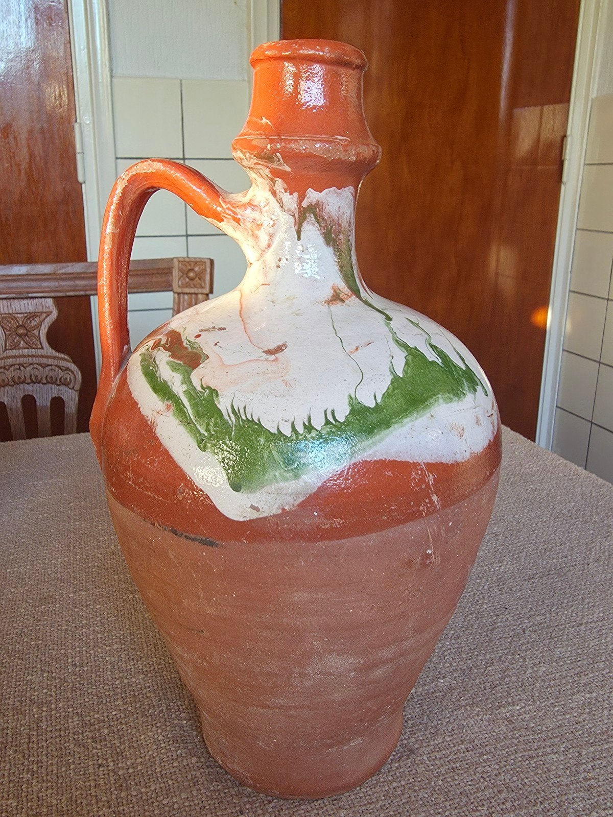 Franse brocante kruik, Ophalen of Verzenden