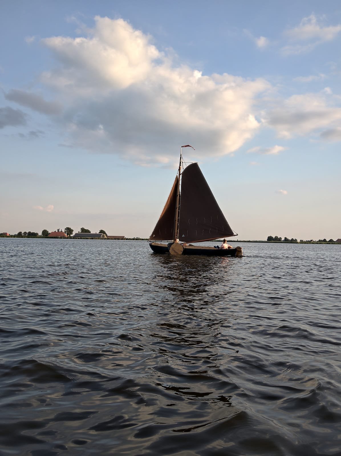 Zeilpraam, Watersport en Boten, Zeilen en Zeiltoebehoren, Gebruikt, Overige typen, 15 tot 30 m², 6 meter of meer, Ophalen