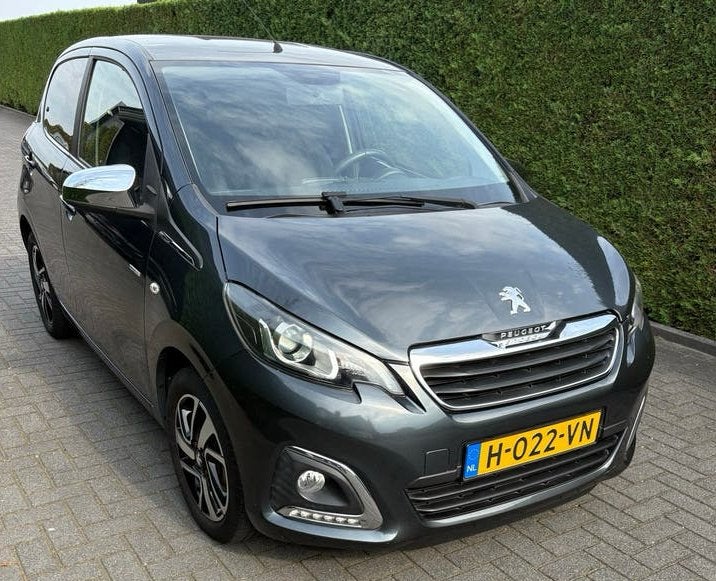 Peugeot 108 1.0 E-vti 72pk ETG 5D 2019 Grijs ZEER WEINIG KM!, 4 stoelen, 19 km/l, Particulier, 3 cilinders