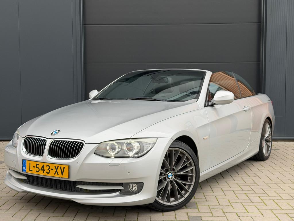BMW 3-serie Cabrio 320i|100% Onderhouden|Nieuwe Ketting|Stoe, Auto's, BMW, Zwart, 4 cilinders, Cabriolet, 4 stoelen