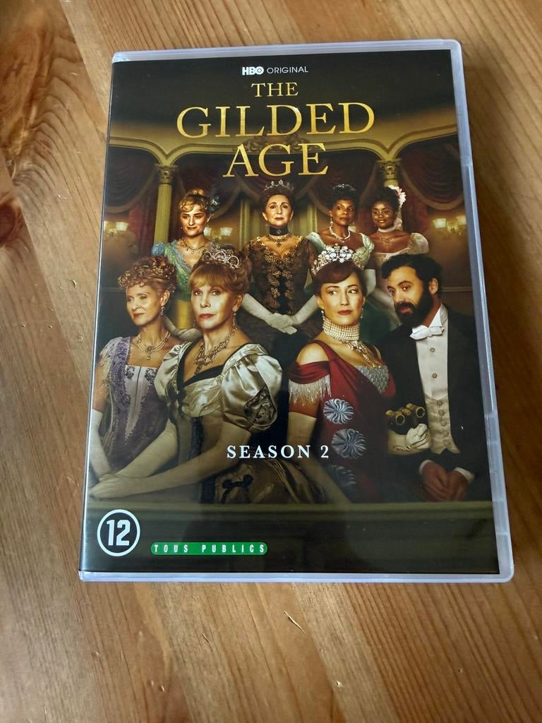 The Gilded Age complete seizoen 1 origineel dvd ZGAN, Alle leeftijden, Verzenden, Zo goed als nieuw