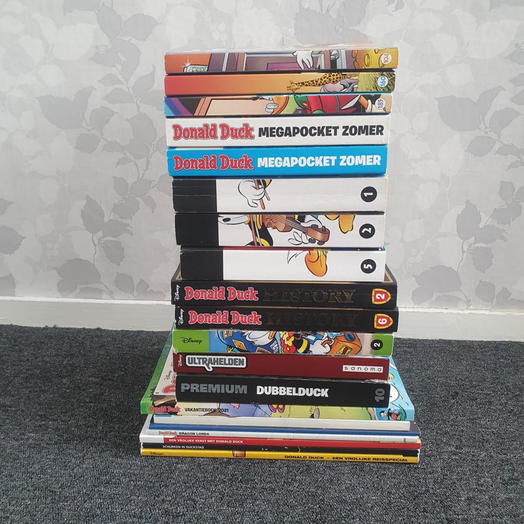 Stapel Donald Duck, Boeken, Stripboeken, Gelezen, Meerdere stripboeken, Ophalen