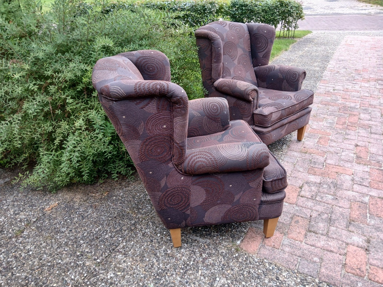 2 stoelen, Ophalen of Verzenden, Zo goed als nieuw, 75 tot 100 cm