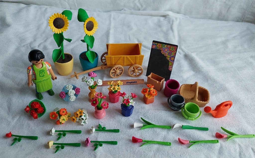 Playmobil 9082 Bloemist, Kinderen en Baby's, Gebruikt, Complete set, Overige typen, Ophalen of Verzenden