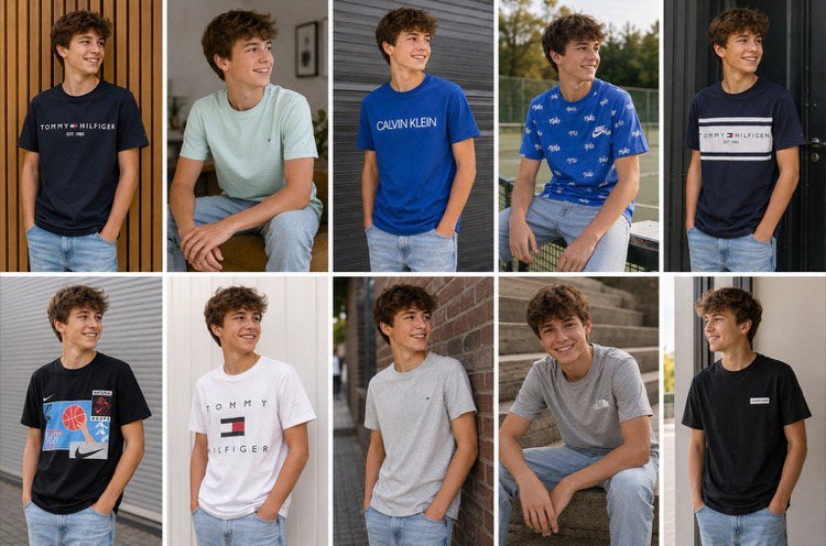 Jongens tshirts Tommy Hilfiger, Calvin Klein en  Nike, Ophalen of Verzenden, Jongen, Shirt of Longsleeve