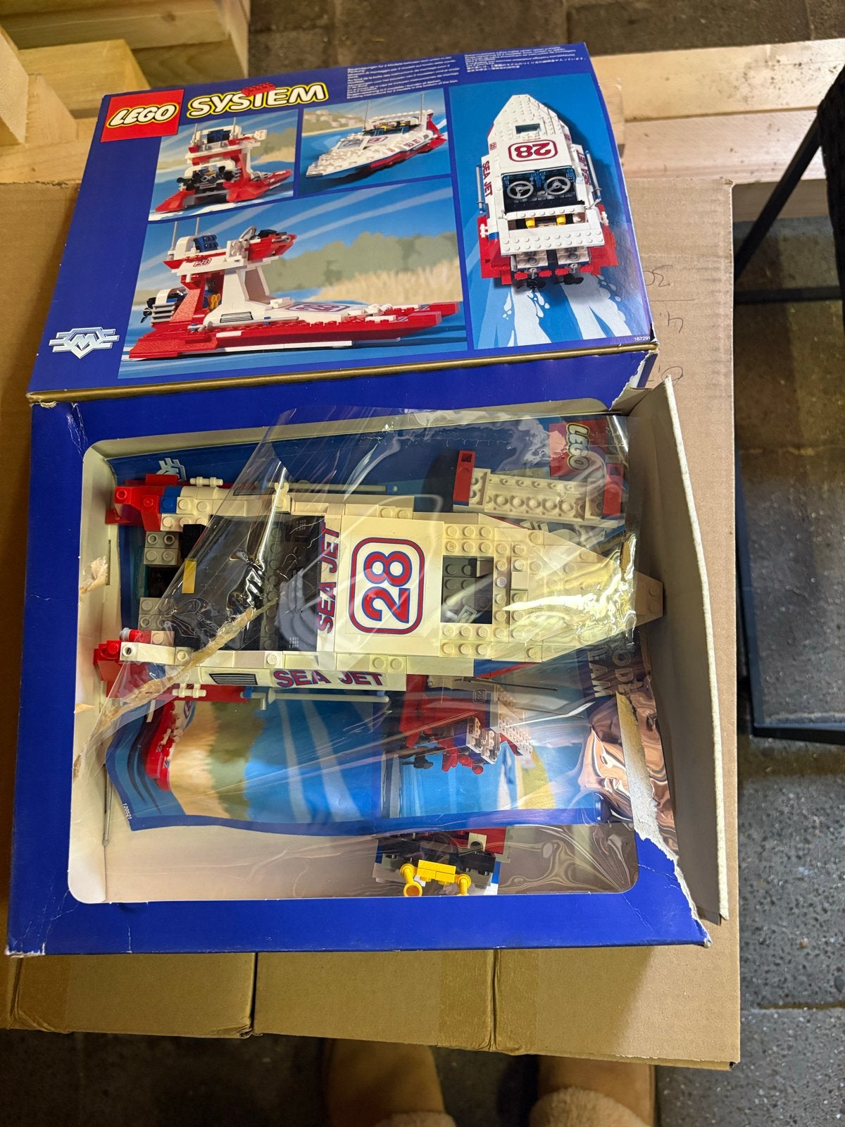 LEGO Model Team 5521 – Sea Jet (Vintage), Ophalen of Verzenden, Gebruikt