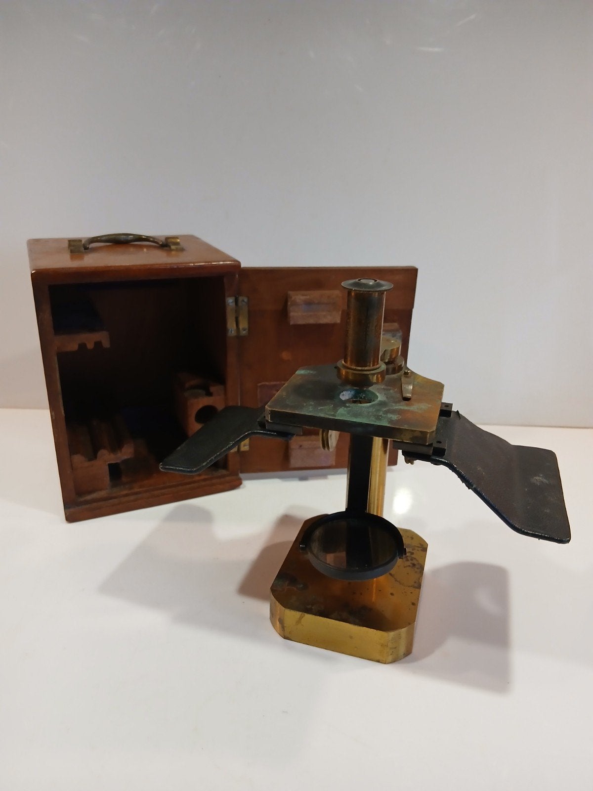 Antieke Carl Zeiss Dissectiemicroscoop Orgineel Kastje, Ophalen of Verzenden