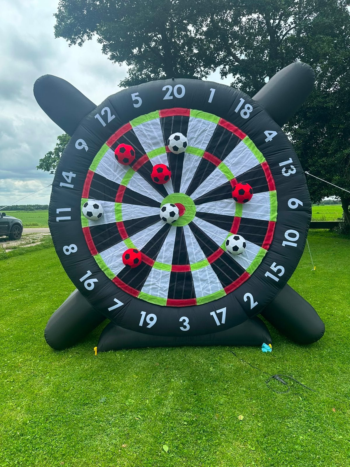 Te huur opblaasbaar dartbord, Ophalen, Nieuw