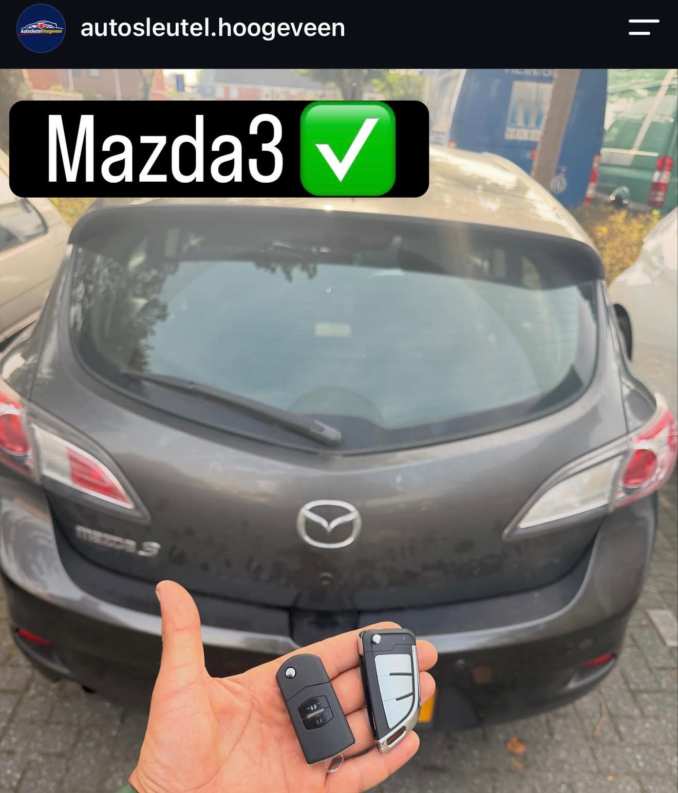 Mazda autosleutel bijmaken - Klaar terwijl u wacht, Auto diversen, Nieuw, Info@autosleutelhoogeveen.nl, 7904 KJ, Ophalen