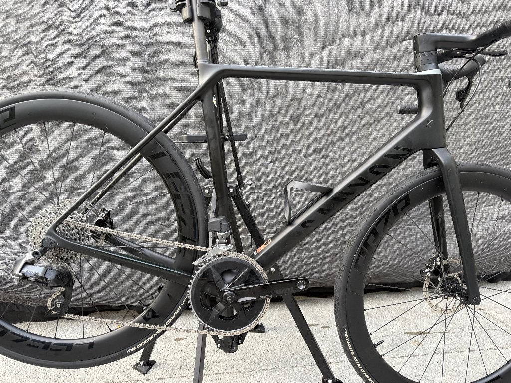 Canyon Endurace CF SL7-AXS - Carbon wiel - Quarq powermetr ✅, 28 inch, Carbon, Heren, Zo goed als nieuw