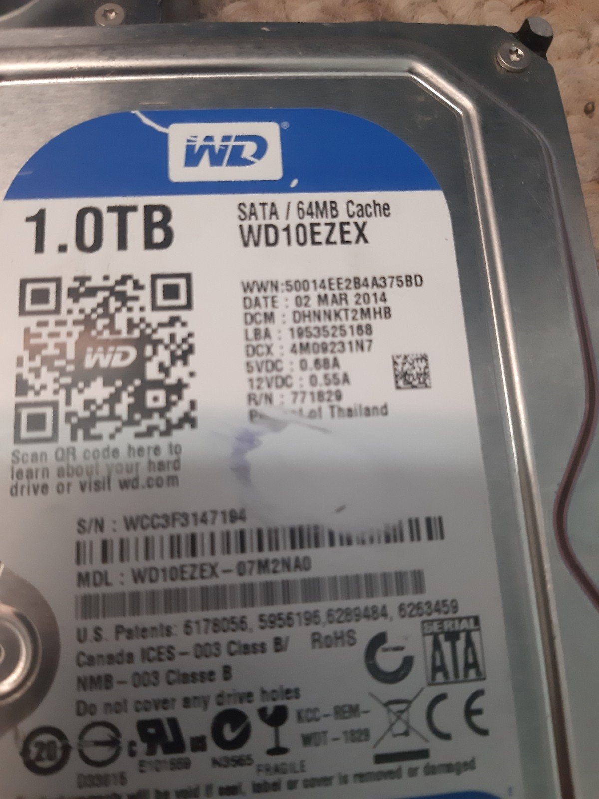 TE KOOP PARTIJ VAN 23 STUKS HD 5X 3.5INCH 18X 2.5INCH, Computers en Software, Harde schijven, Intern, 500GB/ 1TB/2TB, Laptop, SATA