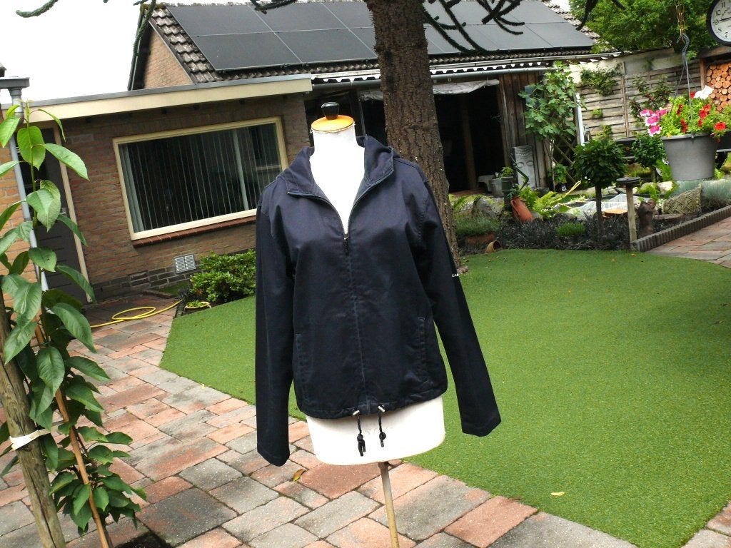 DKNY katoenen jasje maat L als nieuw, Blauw, Ophalen of Verzenden, Zo goed als nieuw, Jasje
