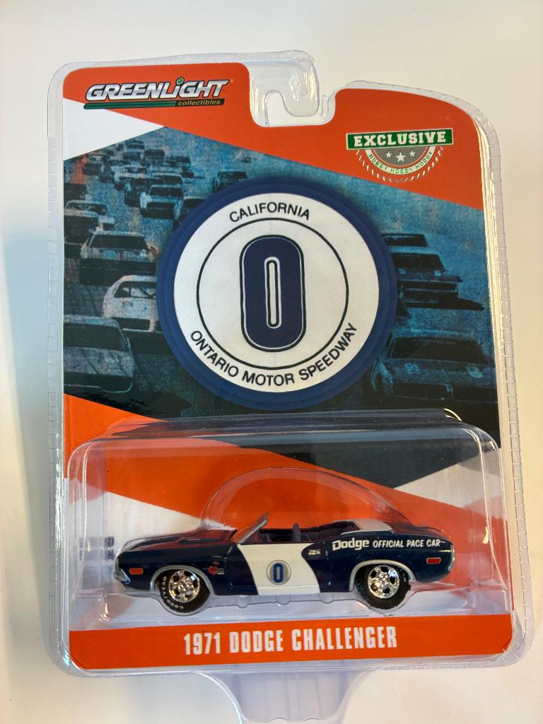 89416 Dodge Challenger - Ontatio Speedway pace car 1971 1:64, Auto, Nieuw, Ophalen of Verzenden, Bachsatztstr. 54 D 72131 Ofterdingen, Germany