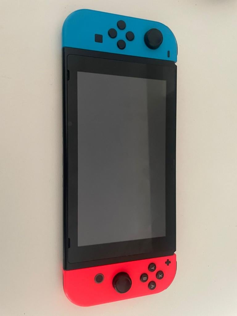 Compleet Nintendo Switch 1 pakket.Serienr: XAJ1..., Spelcomputers en Games, Spelcomputers | Nintendo Switch, Gebruikt, Switch Original