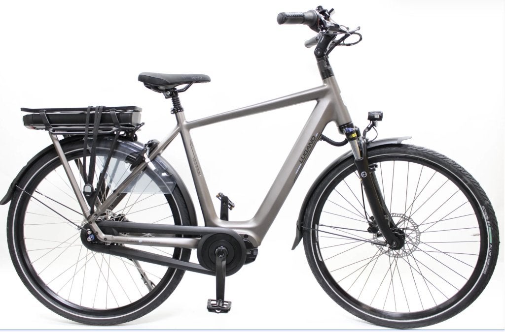Lugano Elo de luxe 56cm - Elektrische fiets, Fietsen en Brommers, Elektrische fietsen, Gebruikt, Overige merken, 55 tot 59 cm