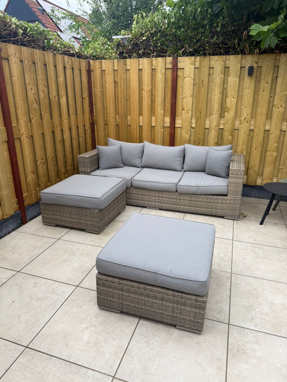 Loungeset Julieta, Tuin en Terras, Ophalen, Zo goed als nieuw, Bank