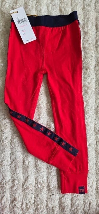 NIEUW Z8 legging maat 110 rood met sterren, Broek, Meisje, Z8, Nieuw