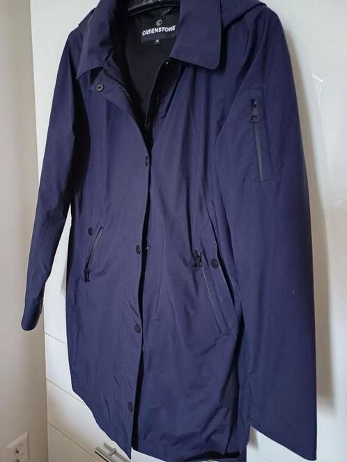 Damesjas donkerblauw merk Creenstone, Kleding | Dames, Ophalen, Zo goed als nieuw, Maat 38/40 (M), Blauw