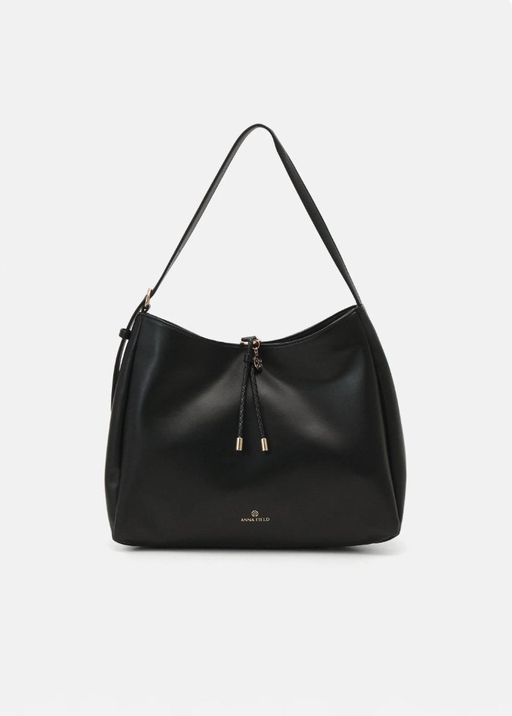 Stijlvolle Shopper/Handtas - Zwart - GLOEDNIEUW, Sieraden, Tassen en Uiterlijk, Ophalen of Verzenden, Nieuw, Zwart, Handtas
