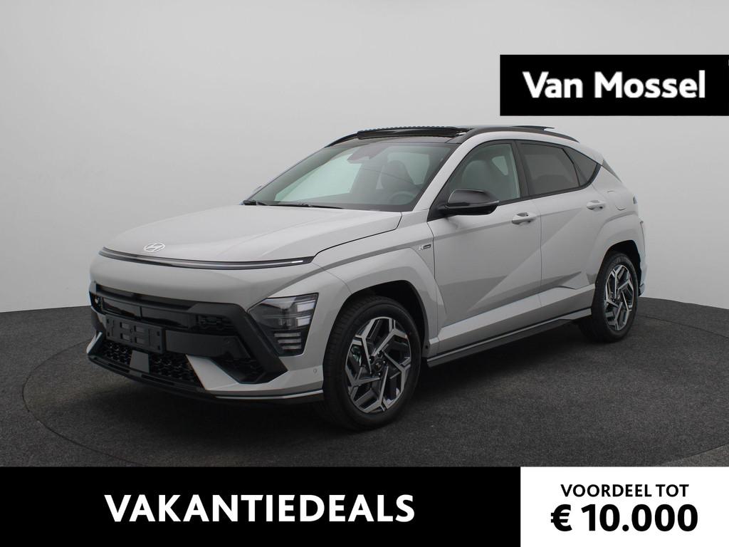 Hyundai Kona 1.6 GDI HEV N Line Sky | Extra Voordeel | Schui, 137 pk, Met garantie (alle), Nieuw, Hybride Elektrisch/Benzine