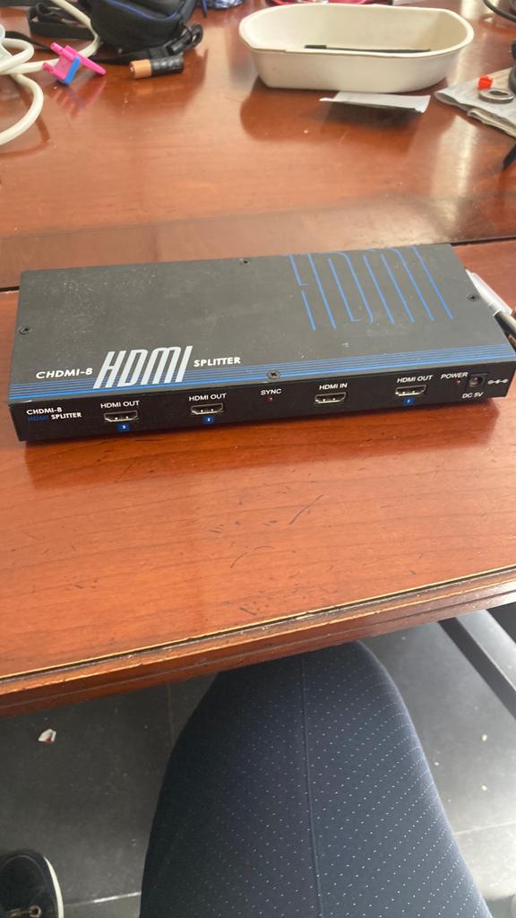 HDMI splitter CHDMI 8, Ophalen of Verzenden, Zo goed als nieuw